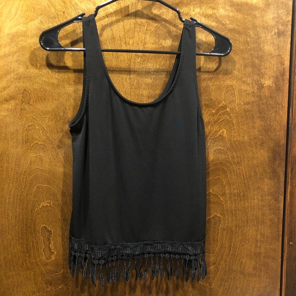 Charlotte Russe Black Tank Top